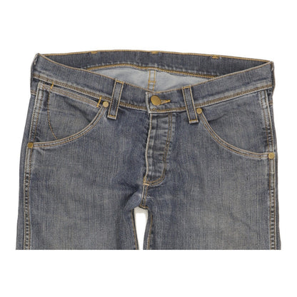 Wrangler Miles Men Blue Bootcut Slim Jeans W32 L34