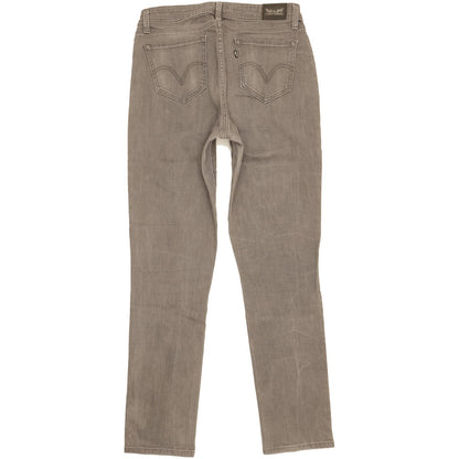 Levi's 529 Curvy Women Grey Skinny Slim Stretch Jeans W28 L32
