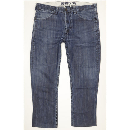 Levi's Men Blue Straight Regular Jeans W36 L27