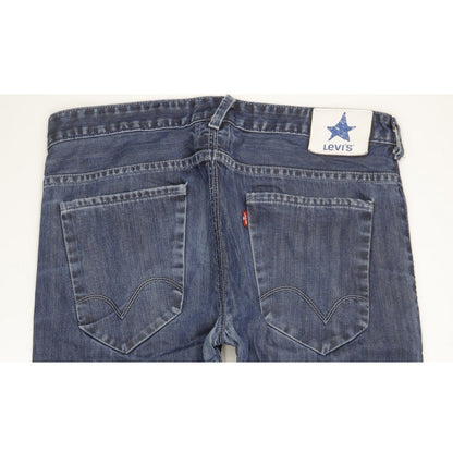 Levi's Men Blue Straight Regular Jeans W36 L27