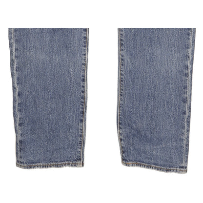 Levi's Men Blue Straight Slim Stretch Jeans W36 L35