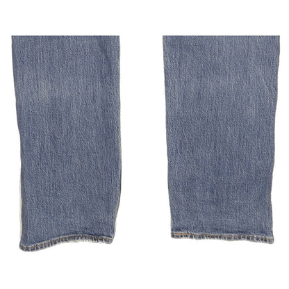 Levi's Men Blue Straight Slim Stretch Jeans W36 L35