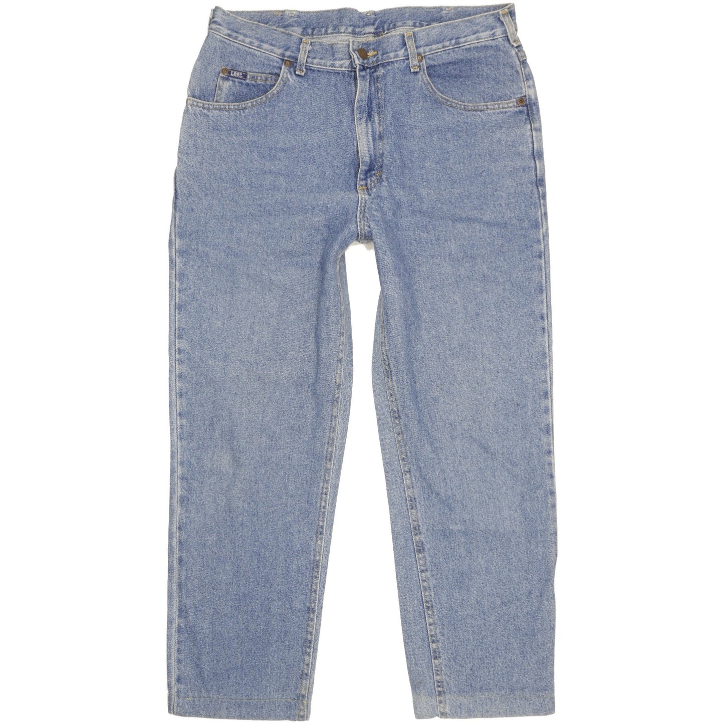 Lee Men Blue Straight Regular Jeans W36 L29
