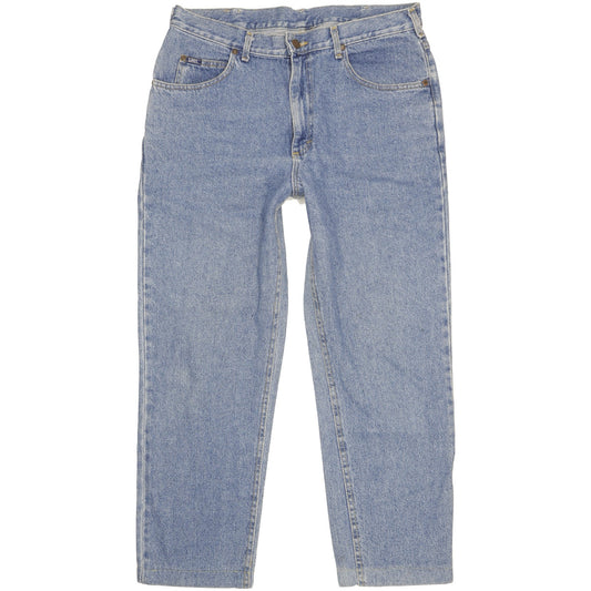 Lee Men Blue Straight Regular Jeans W36 L29