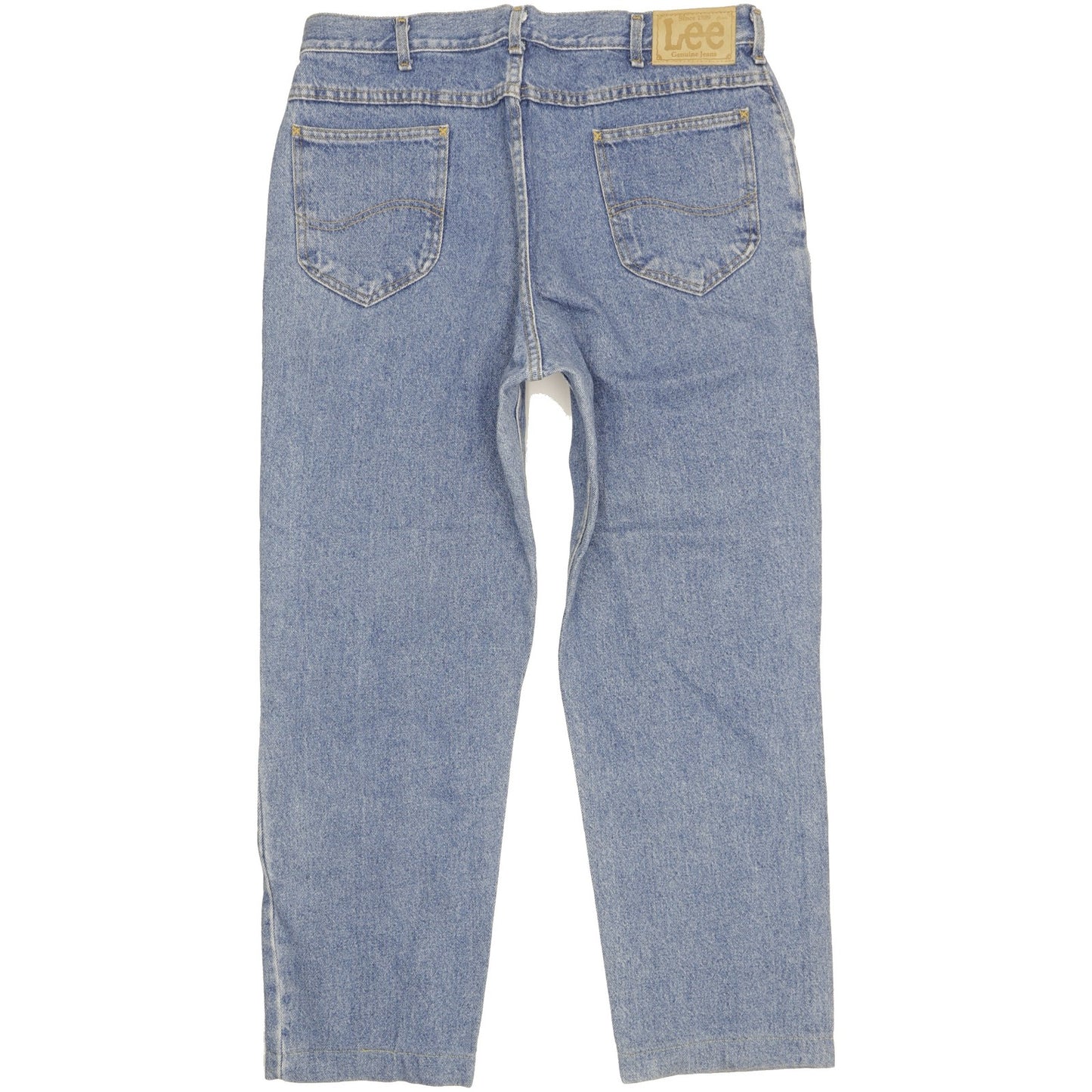 Lee Men Blue Straight Regular Jeans W36 L29