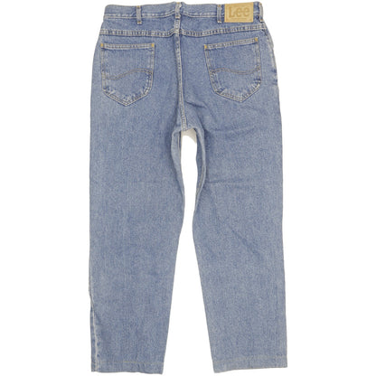 Lee Men Blue Straight Regular Jeans W36 L29