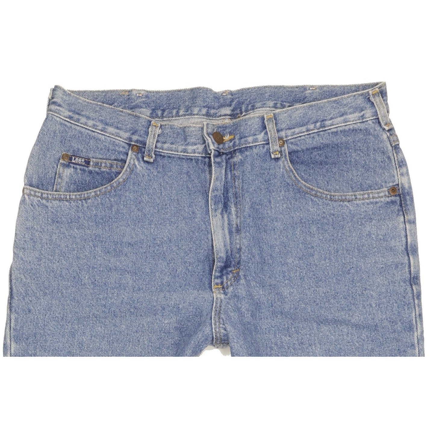 Lee Men Blue Straight Regular Jeans W36 L29
