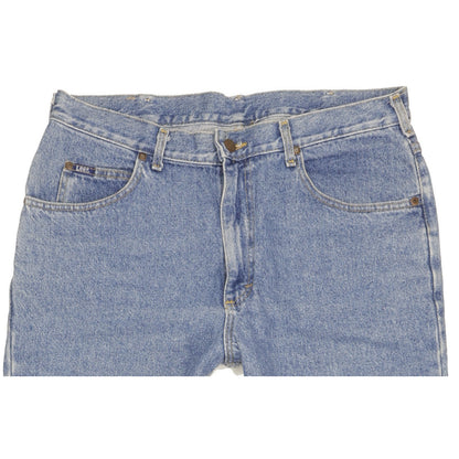 Lee Men Blue Straight Regular Jeans W36 L29