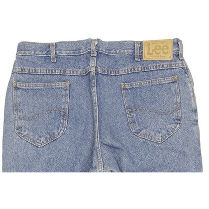 Lee Men Blue Straight Regular Jeans W36 L29