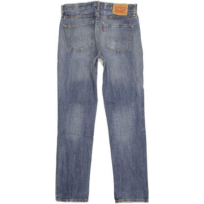 Levi's 511 Men Blue Straight Slim Jeans W32 L32