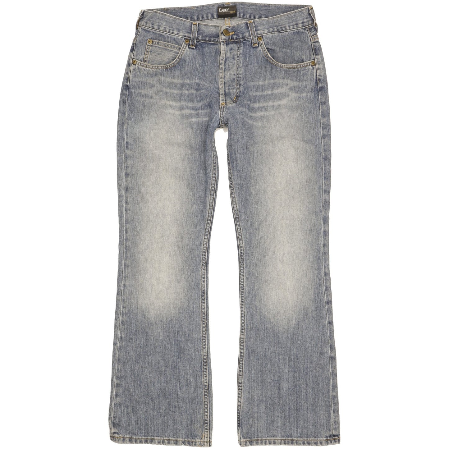 Lee Denver Men Blue Bootcut Regular Jeans W33 L30