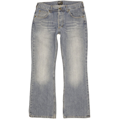 Lee Denver Men Blue Bootcut Regular Jeans W33 L30