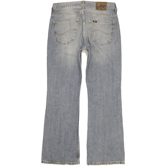 Lee Denver Men Blue Bootcut Regular Jeans W33 L30
