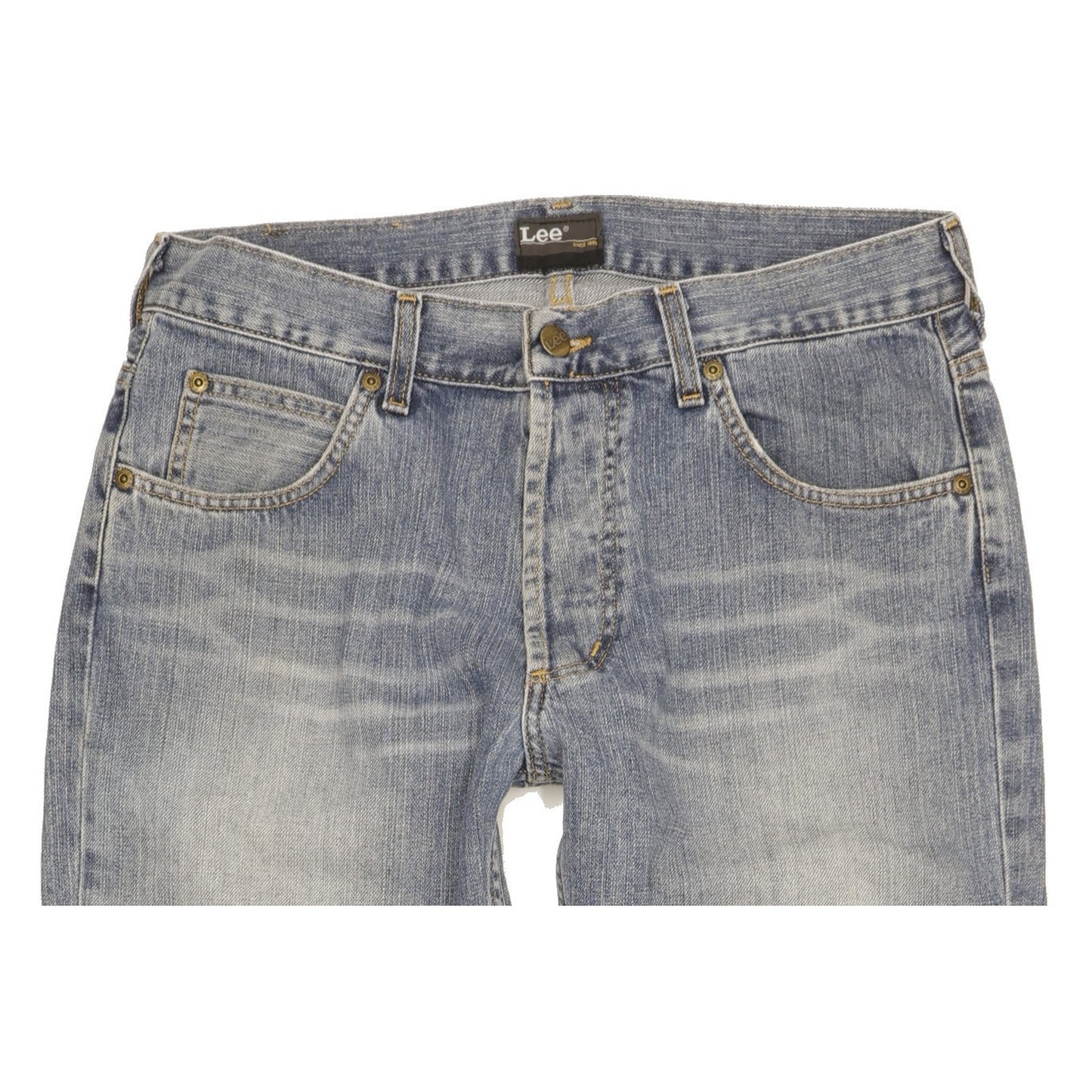 Lee Denver Men Blue Bootcut Regular Jeans W33 L30