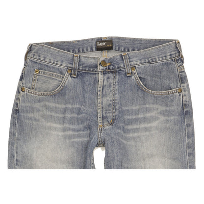 Lee Denver Men Blue Bootcut Regular Jeans W33 L30