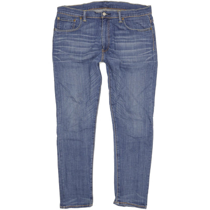 Levi's 520 Men Blue Tapered Regular Stretch Jeans W36 L31