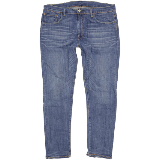 Levi's 520 Men Blue Tapered Regular Stretch Jeans W36 L31