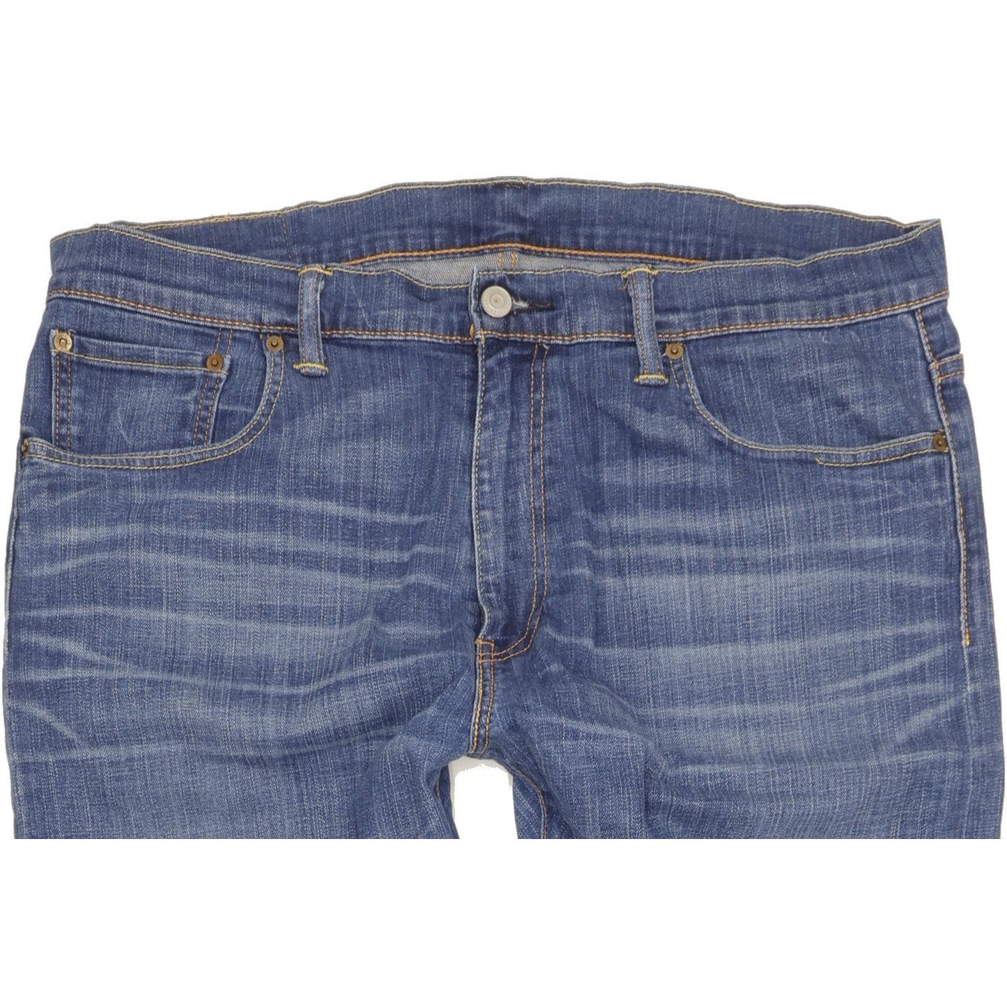 Levi's 520 Men Blue Tapered Regular Stretch Jeans W36 L31