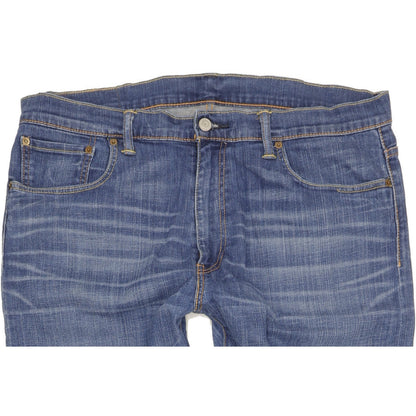 Levi's 520 Men Blue Tapered Regular Stretch Jeans W36 L31