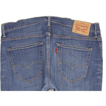 Levi's 520 Men Blue Tapered Regular Stretch Jeans W36 L31