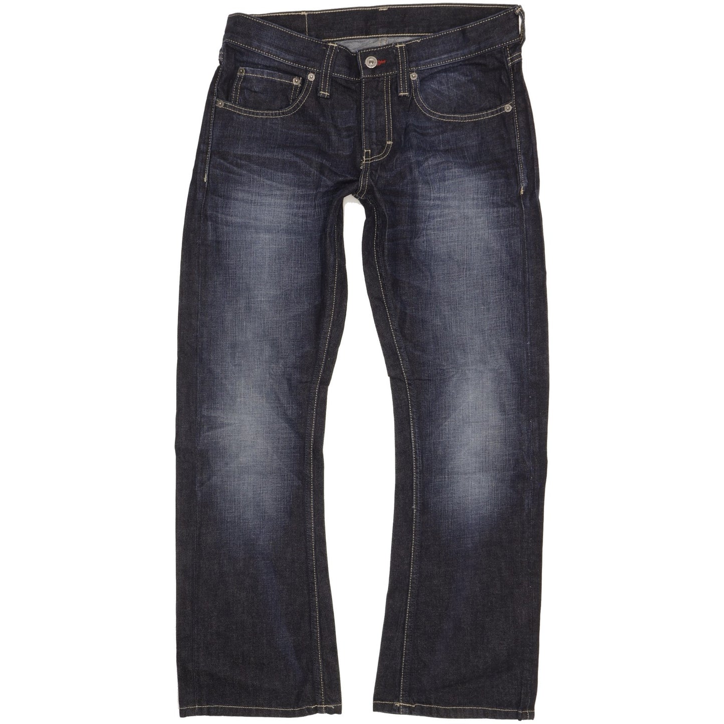 Mustang Boston Men Blue Bootcut Regular Jeans W32 L30