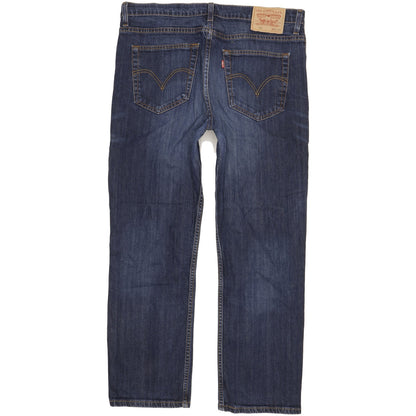 Levi's 752 Men Blue Straight Regular Stretch Jeans W36 L29