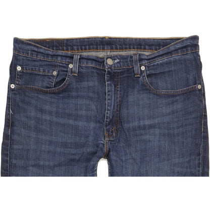 Levi's 752 Men Blue Straight Regular Stretch Jeans W36 L29