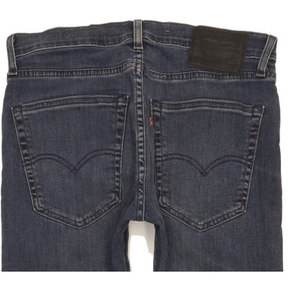 Levi's 512 Men Blue Tapered Slim Stretch Jeans W30 L29