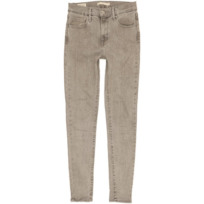 Levi's 720 Women Grey Skinny Slim Stretch Jeans W27 L29