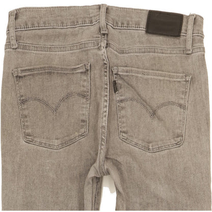 Levi's 720 Women Grey Skinny Slim Stretch Jeans W27 L29