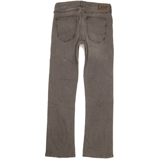 Lee Trenton Men Grey Bootcut Regular Stretch Jeans W31 L32