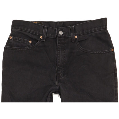 Levi's 505 Men Black Straight Regular Jeans W32 L32