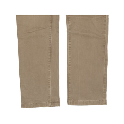 Levi's Men Grey Straight Slim Chino Stretch Trousers W32 L30