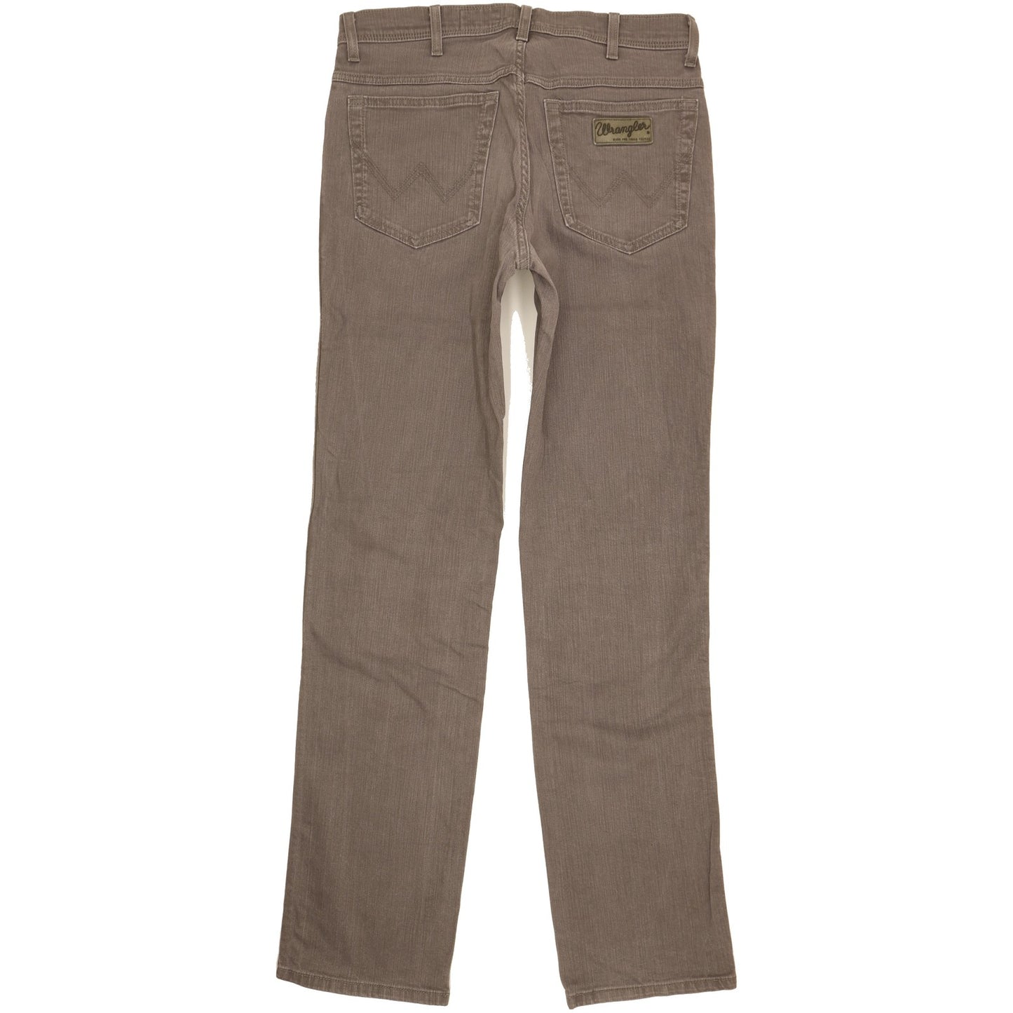 Wrangler Texas Men Grey Straight Regular Stretch Jeans W34 L35