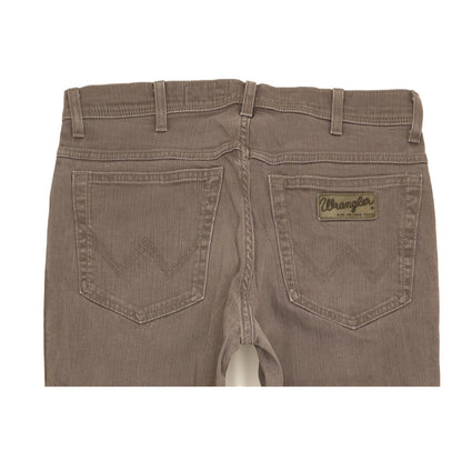 Wrangler Texas Men Grey Straight Regular Stretch Jeans W34 L35