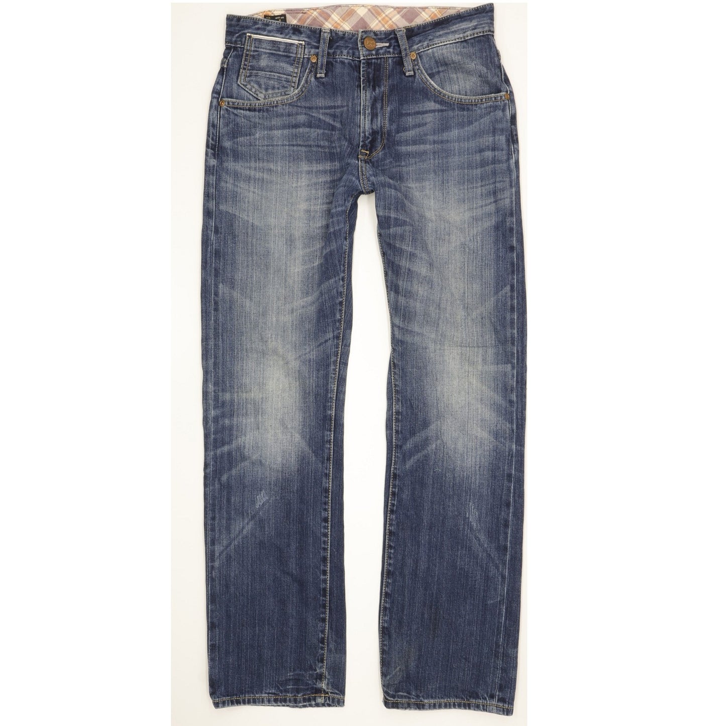 Lee Comfort Men Blue Straight Regular Jeans W30 L31