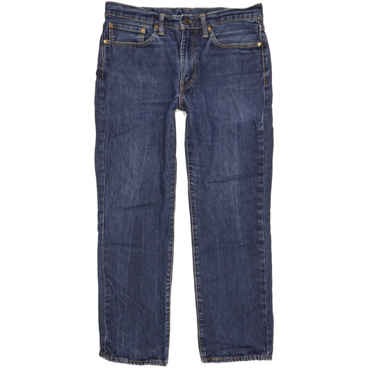 Levi's 514 Men Blue Straight Regular Jeans W34 L28