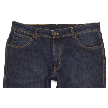 Wrangler Men Blue Straight Regular Stretch Jeans W38 L32