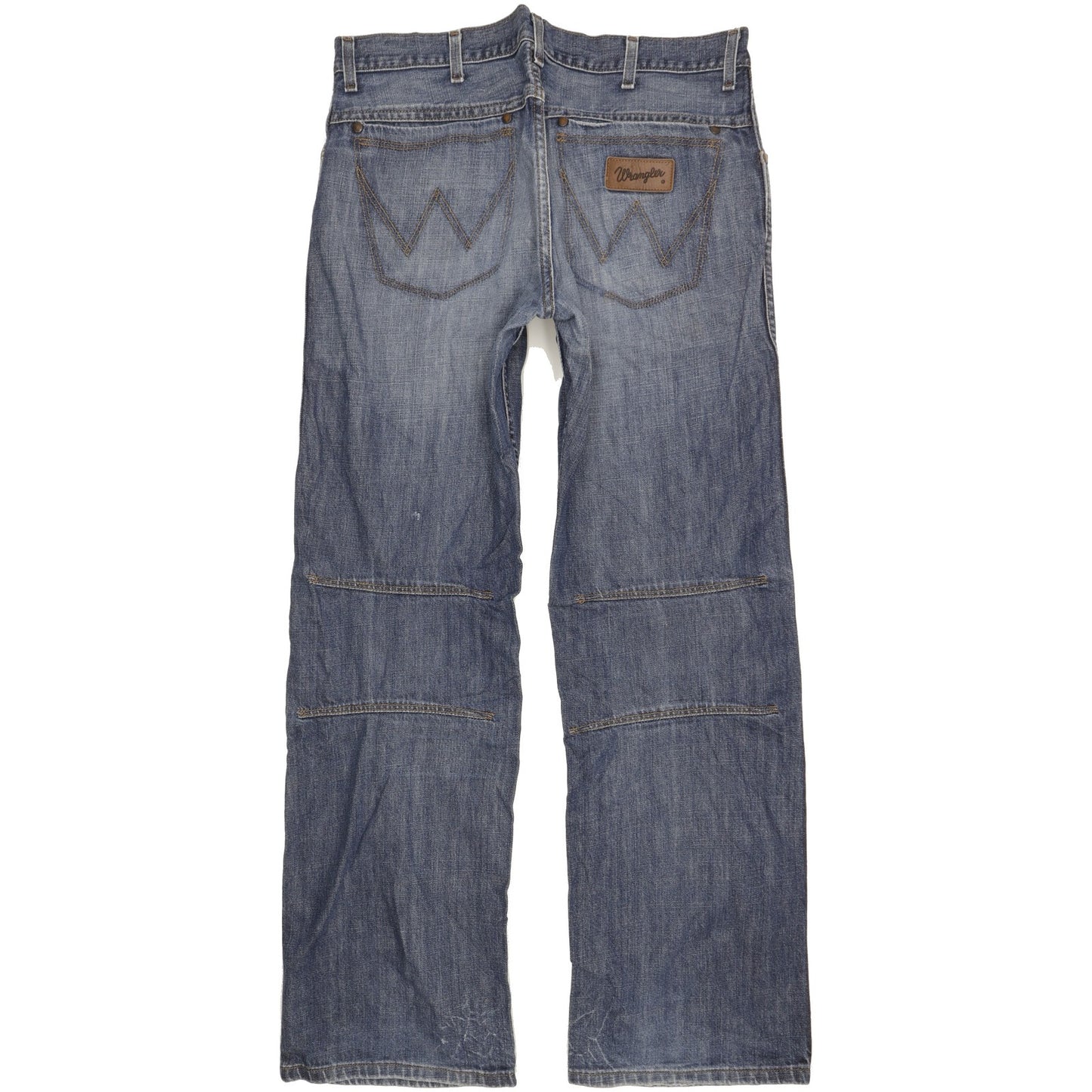 Wrangler Grant Men Blue Straight Regular Jeans W34 L33