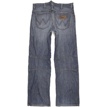 Wrangler Grant Men Blue Straight Regular Jeans W34 L33