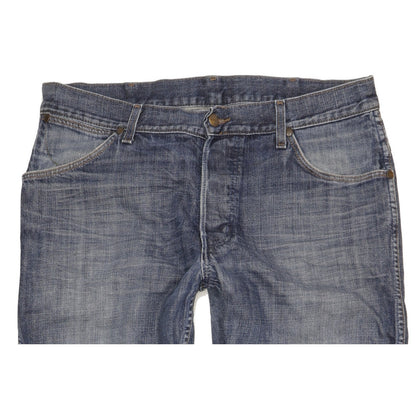 Wrangler Grant Men Blue Straight Regular Jeans W34 L33