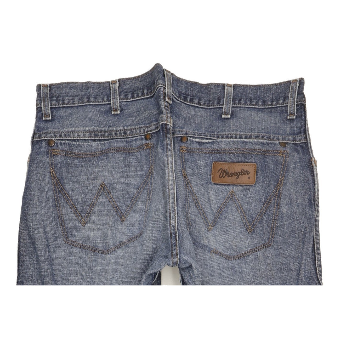 Wrangler Grant Men Blue Straight Regular Jeans W34 L33