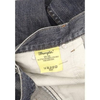 Wrangler Grant Men Blue Straight Regular Jeans W34 L33