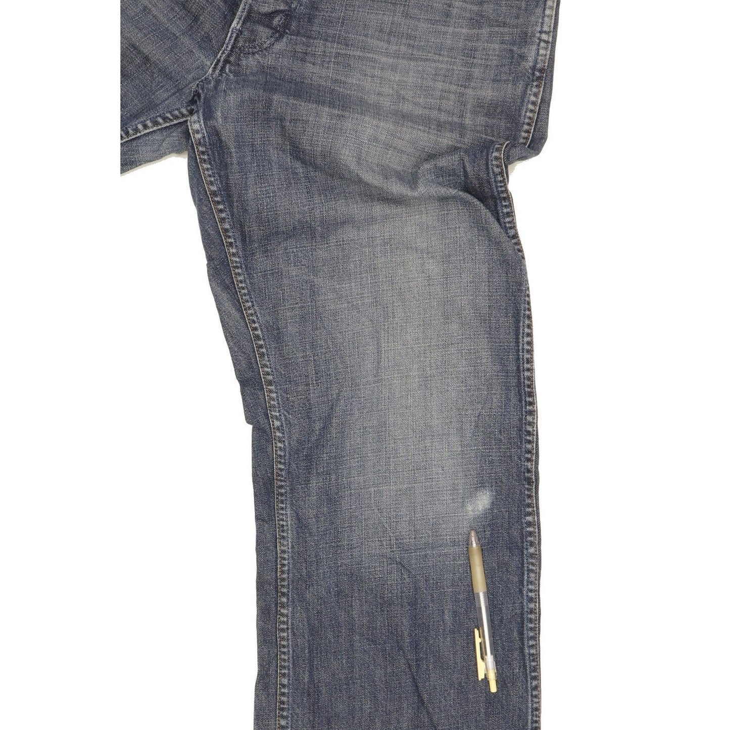 Wrangler Grant Men Blue Straight Regular Jeans W34 L33