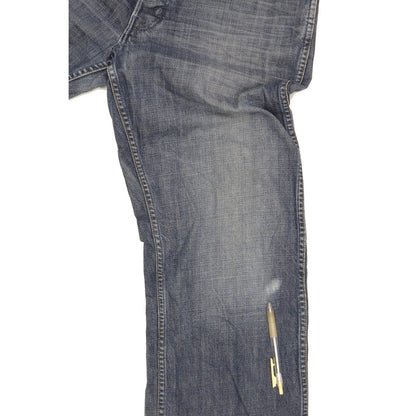 Wrangler Grant Men Blue Straight Regular Jeans W34 L33
