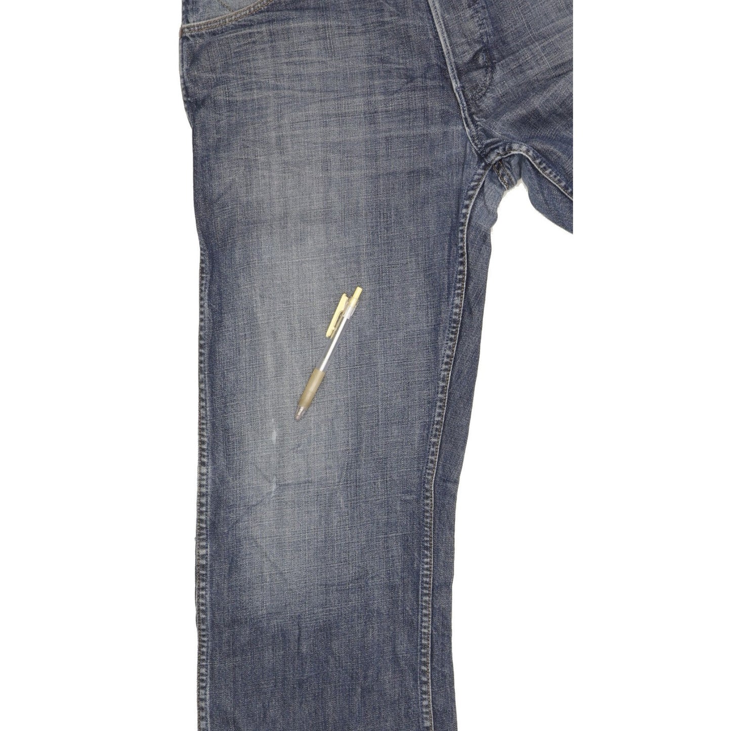 Wrangler Grant Men Blue Straight Regular Jeans W34 L33