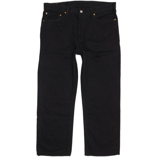 Levi's 751 Men Black Straight Regular Jeans W38 L28