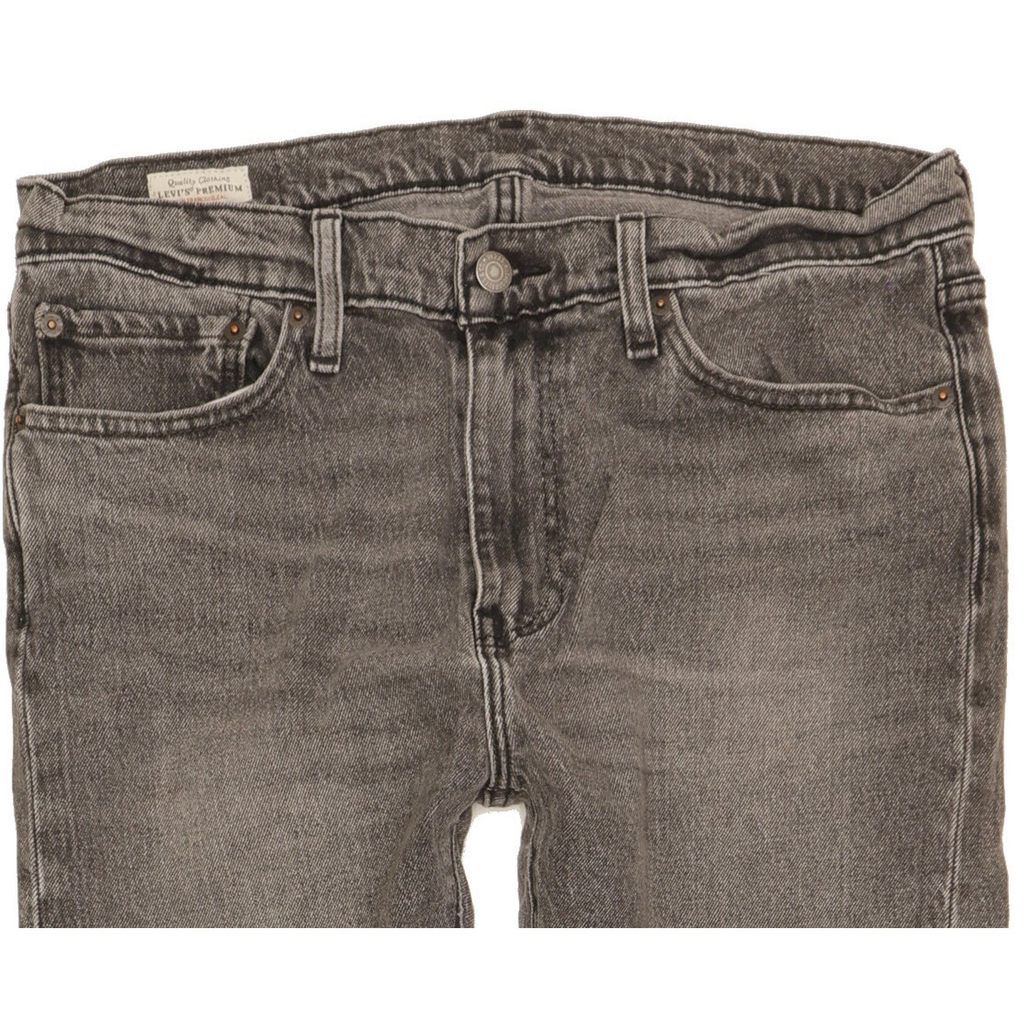 Levi's 510 Men Grey Skinny Slim Stretch Jeans W34 L29