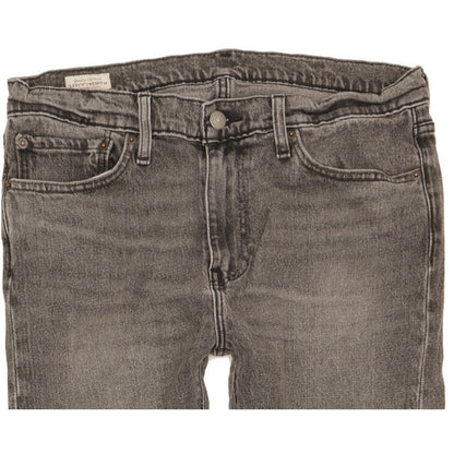 Levi's 510 Men Grey Skinny Slim Stretch Jeans W34 L29