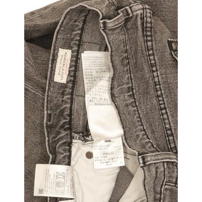 Levi's 510 Men Grey Skinny Slim Stretch Jeans W34 L29